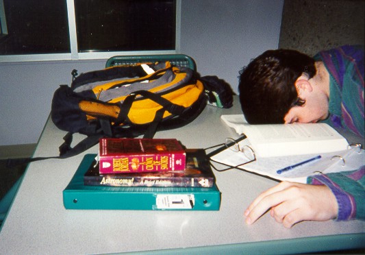 And here I am asleep again.