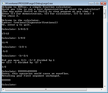 Sceenshot of calculator - click to enlarge