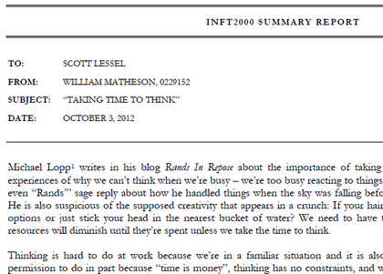Summary Report - click for PDF