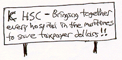 KC HSC - Bringing together every hospital in the maritimes to save taxpayer dollars!!